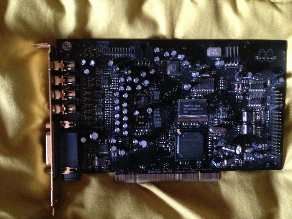 Creative Sound Blaster X-Fi XtremeMusic tarjeta SB0460