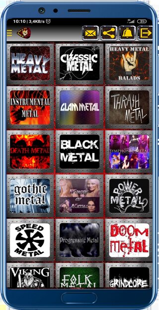 Heavy Metal y Rock GRATIS ( APP para Android)