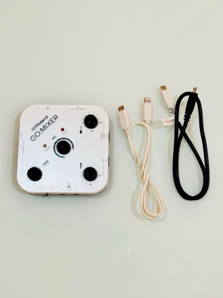 Mezclador profesional Roland para smartphones