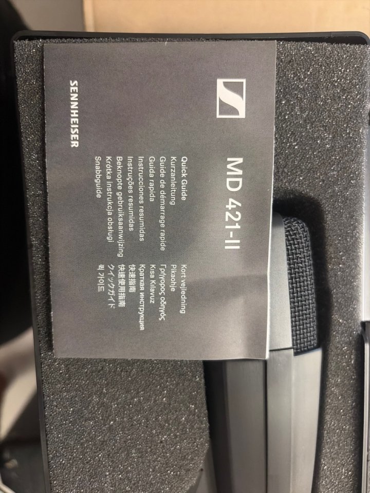 Sennheiser MD 421 II de segunda mano · Foto 3 de 4 · Barcelona · 300 €