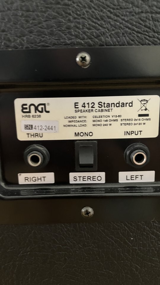 ENGL E412 Standard