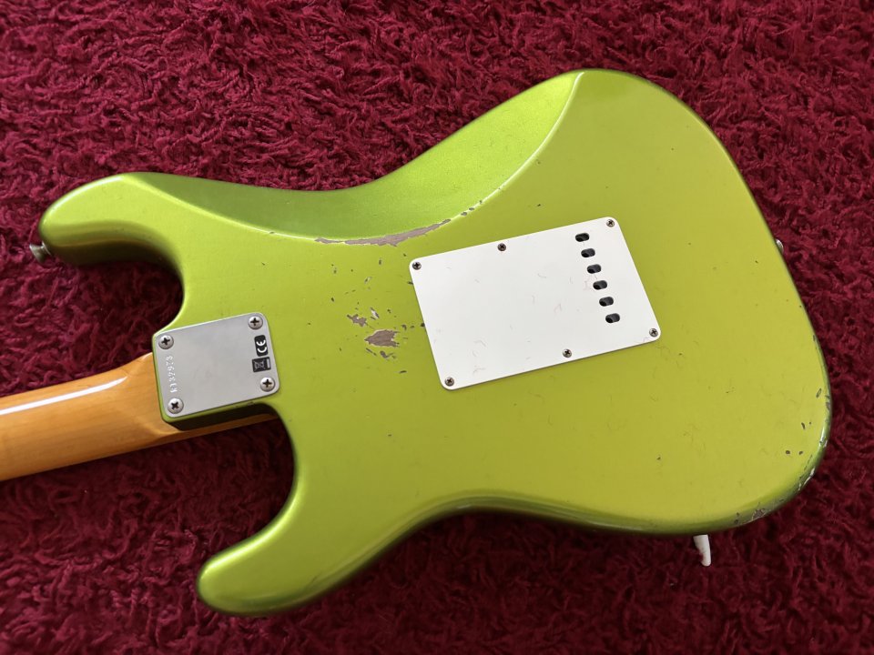 Fender Stratocaster 56 Custom Shop Lime Green Relic de segunda mano · Foto 10 de 10 · Pontevedra · 4500 €