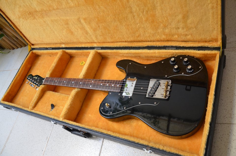 Fender Telecaster Custom Black Japon