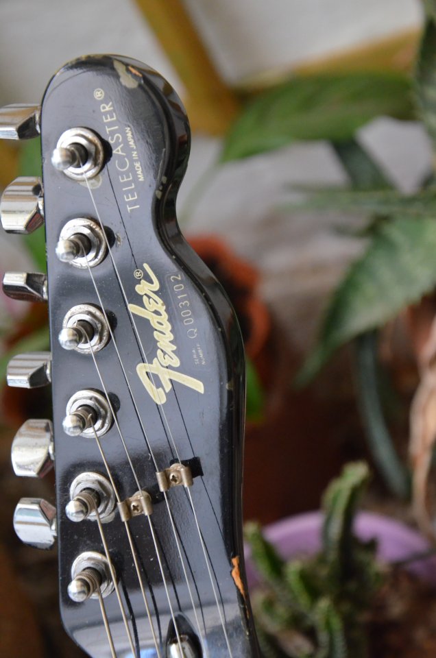 Fender Telecaster Custom Black Japon