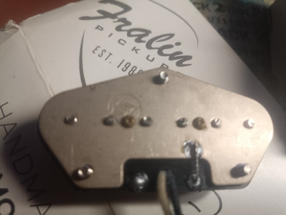 Lindy Fralin steel pole 43, p90 telecaster de segunda mano · Foto 2 de 5 · Madrid · 110 €