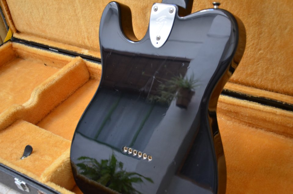 Fender Telecaster Custom Black Japon