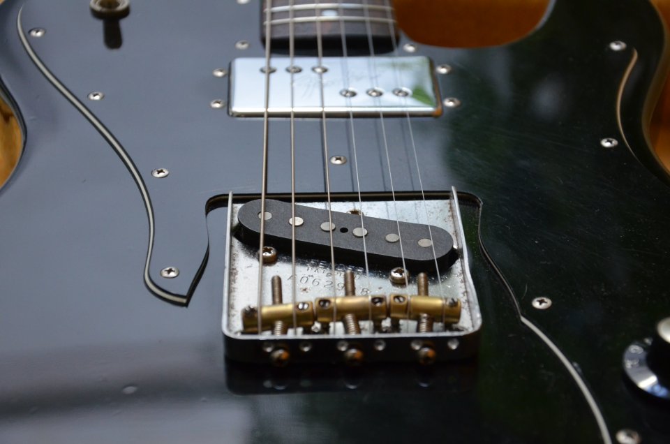 Fender Telecaster Custom Black Japon