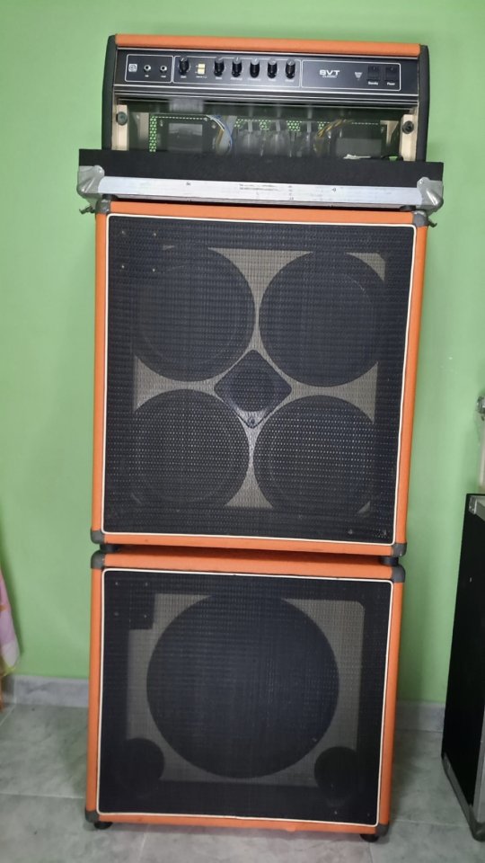​ Ampeg SVT Classic (2003) USA - (SVT CL + 410HE + 15E + Flycase cabeza) de segunda mano · Foto 2 de 7 · Madrid · 1500 €