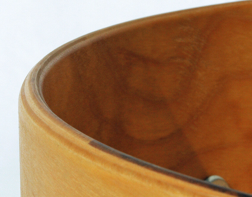 Caja de 14"x7" con casco de abedul