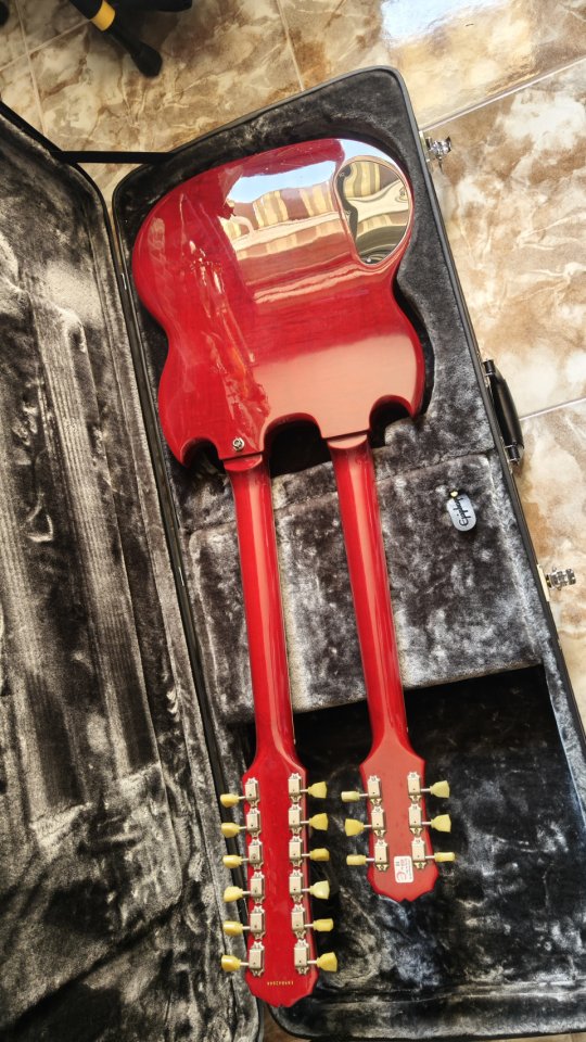 Epiphone doble mástil con mejoras. de segunda mano · Foto 5 de 6 · Illes Balears · 800 €