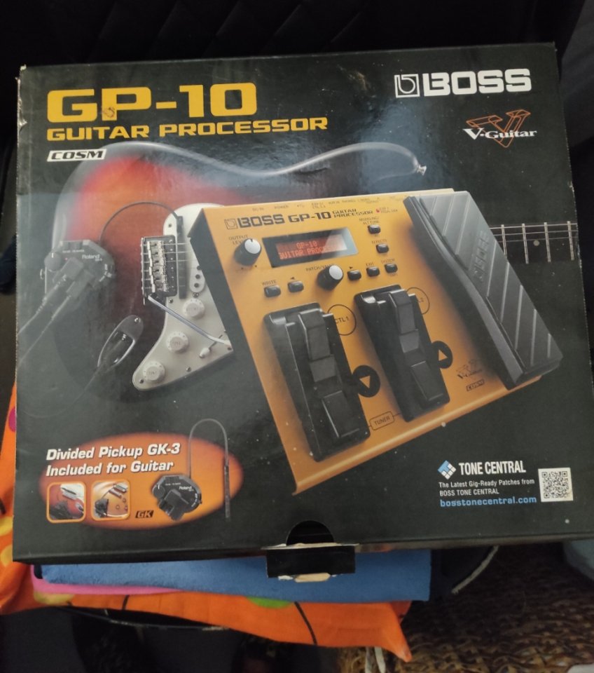 Sintetizador de guitarra Boss GP10