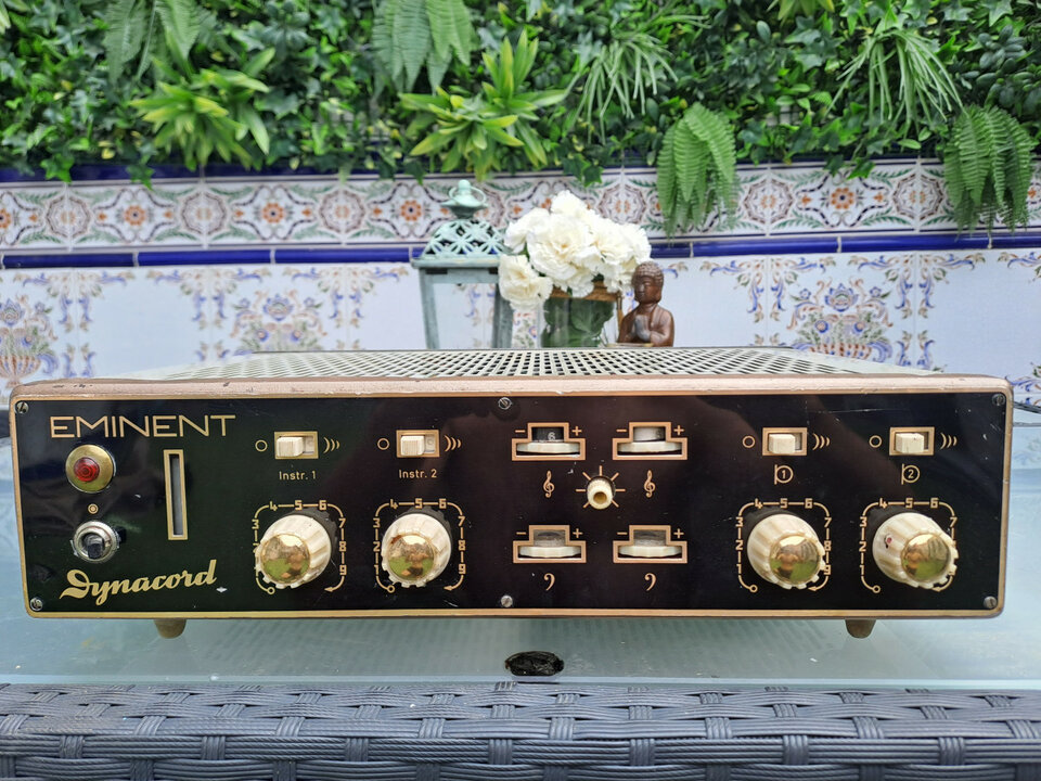 Amplificador Dynacord Eminent de 1962
