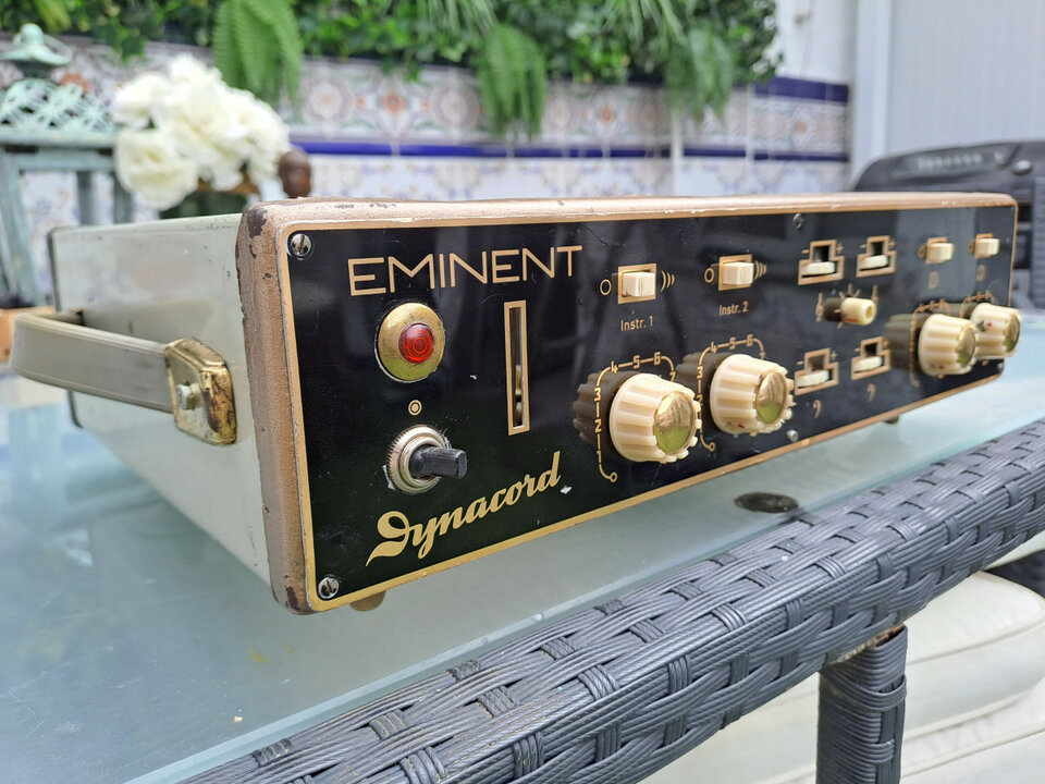 Amplificador Dynacord Eminent de 1962