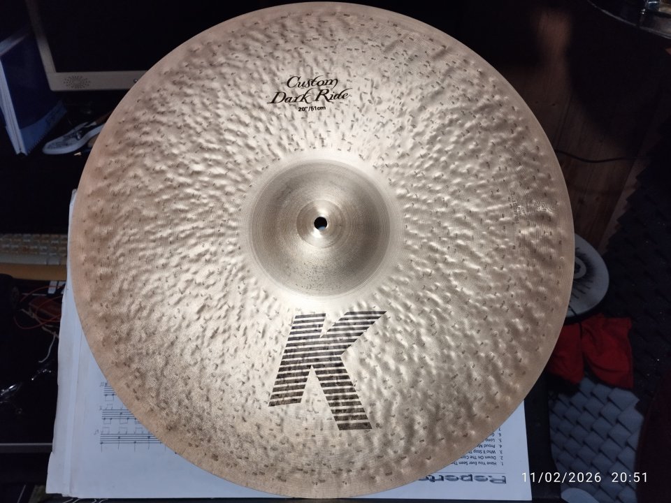 Zildjian Ride 20" K Custom Dark
