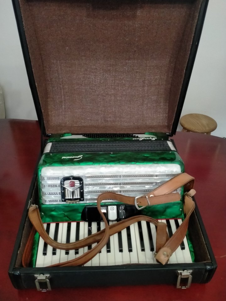 Acordeón Guerrini Superluxe – 34 teclas / 60 bajos de segunda mano · Foto 10 de 10 · Lugo · 450 €