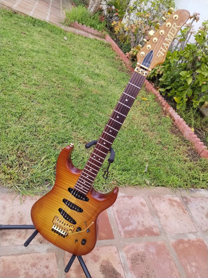 Hamer USA Vintage S FR 1991 Amberburst