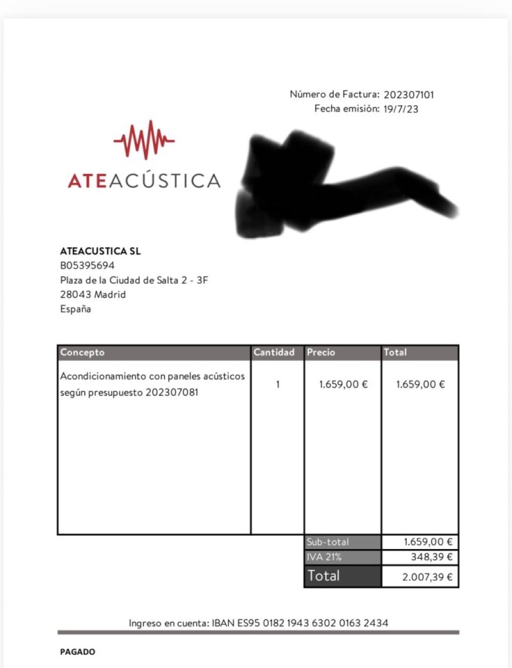 Paneles acústicos professionales