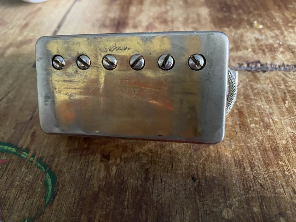 Pastilla gibson. Modelo  T-TOP  mastil .   Madrid.