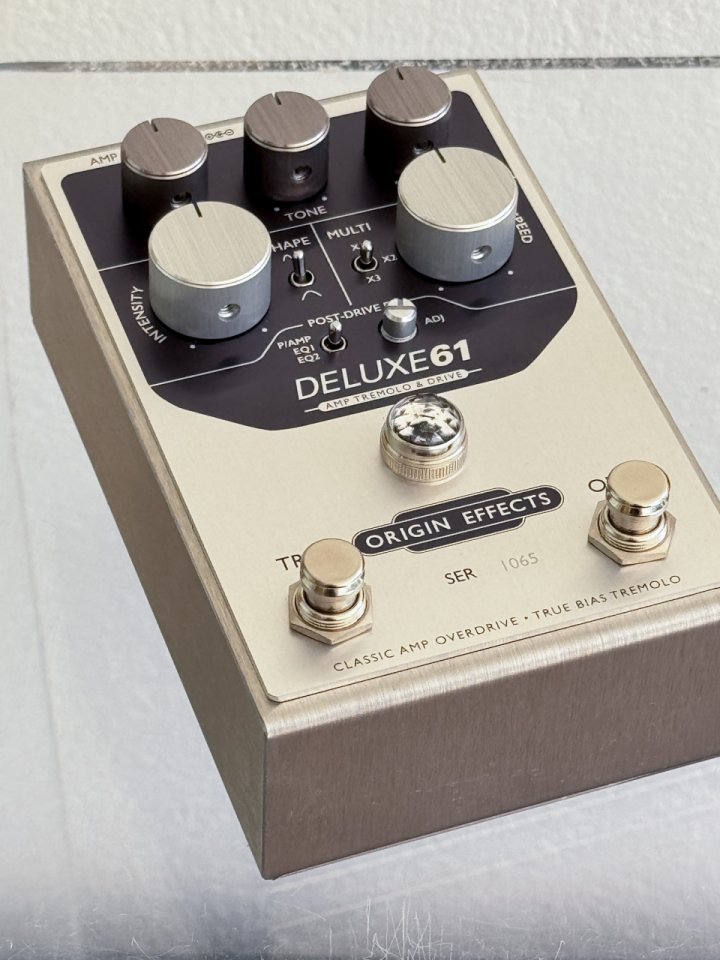 Origin Effects DELUXE 61 amp y tremolo de segunda mano · Foto 3 de 9 · Tarragona · 325 €