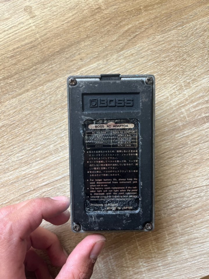 Boss CE2 1982 de segunda mano · Foto 5 de 9 · Barcelona · 220 €