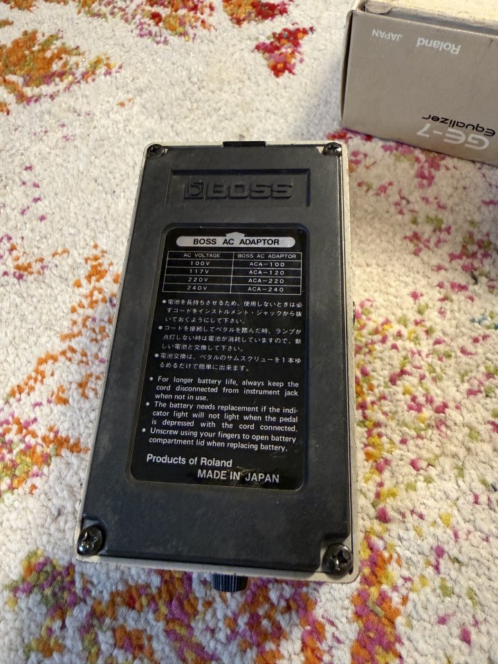 Boss GE-7 Japan de segunda mano · Foto 2 de 3 · Sevilla · 115 €