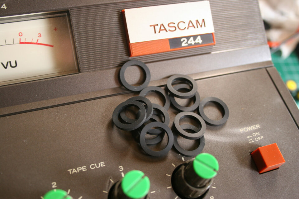 TASCAM 244 Roller / Correa Control y Capstan / Idler tyres