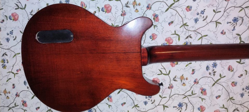 Les Paul Junior DC Caoba brasileña Ballestone