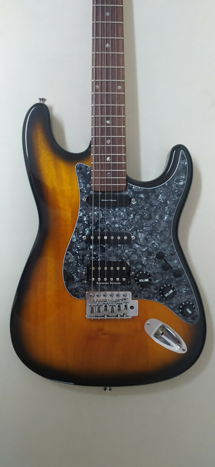 Stratocaster Partcaster por Harley Benton Modern Plus