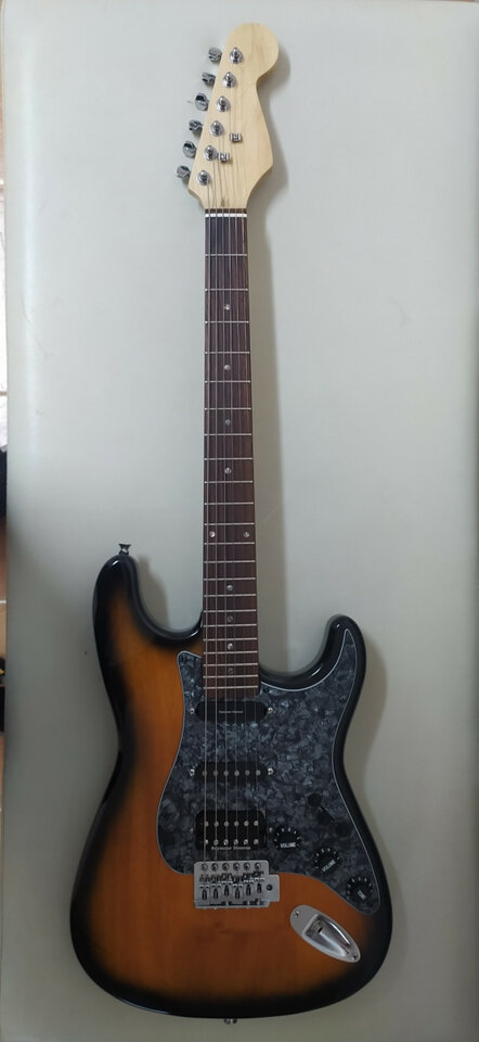 Stratocaster Partcaster por Harley Benton Modern Plus