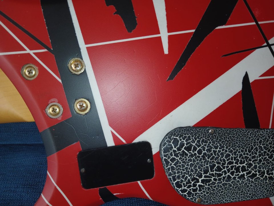 Epiphone ebm4 90s - custom paint Frankenstrat - soft relic