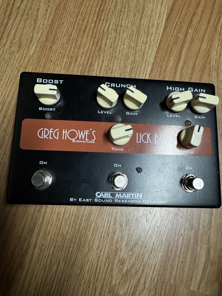 Pedales para guitarra eléctrica