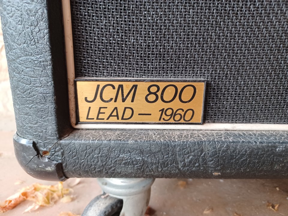 Pantalla Marshall JCM 800 1985 Vintage