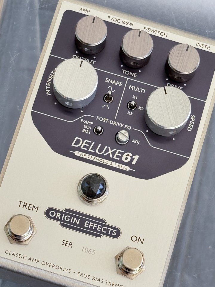 Origin Effects DELUXE 61 amp y tremolo de segunda mano · Foto 9 de 9 · Tarragona · 325 €