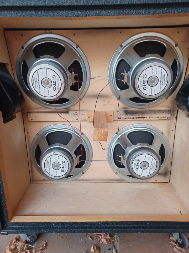 Pantalla Marshall JCM 800 1985 Vintage