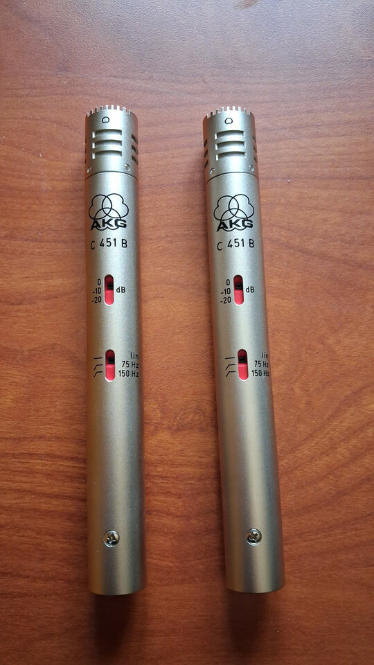 Micrófonos AKG C 451 B/ST