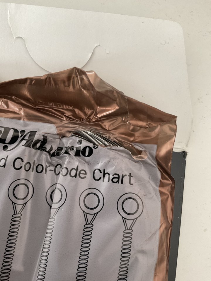 Cuerdas D’Addario Chromes 0.13 cambio para Xavi de segunda mano · Foto 4 de 4 · Sevilla