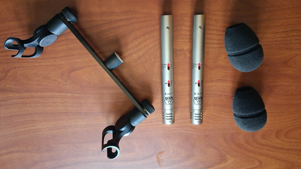 Micrófonos AKG C 451 B/ST