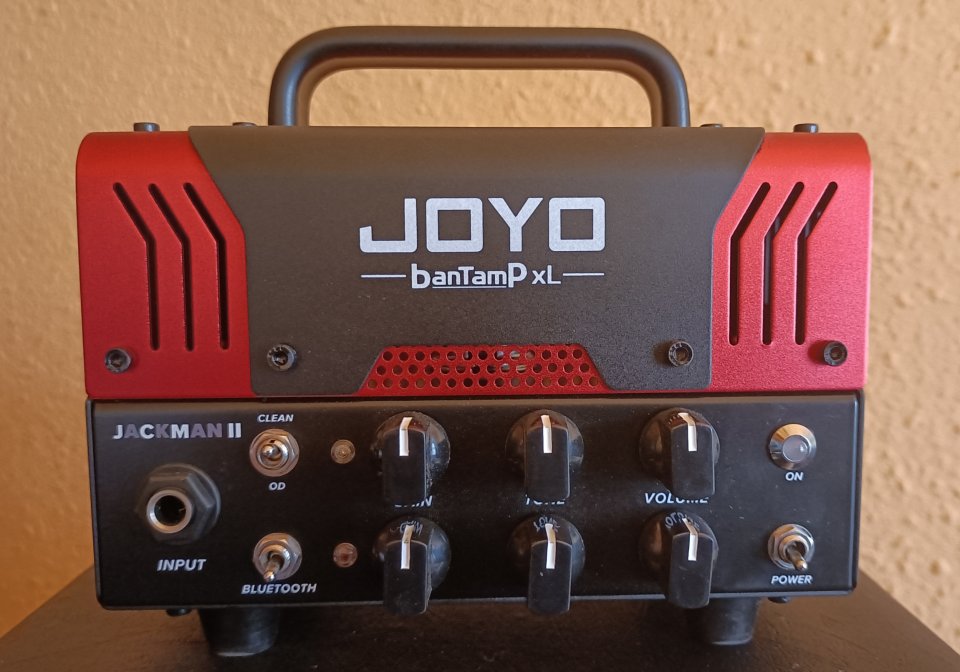 Ampli Joyo Bantamp XL Jackman II y cabina Vox,seminuevo,PORTE INCLUIDO