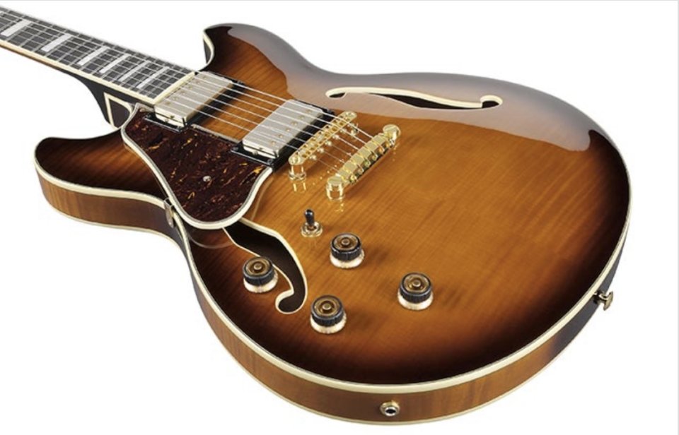 Guitarra Ibanez  AS-93 Violin Sunburst Semi-Hollow Body Artcore Expressionist