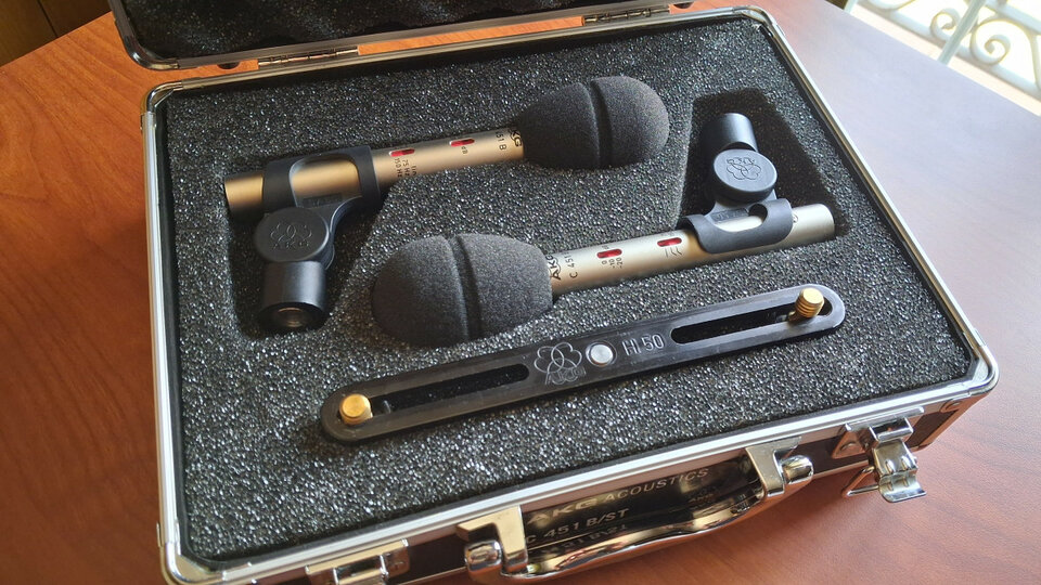 Micrófonos AKG C 451 B/ST