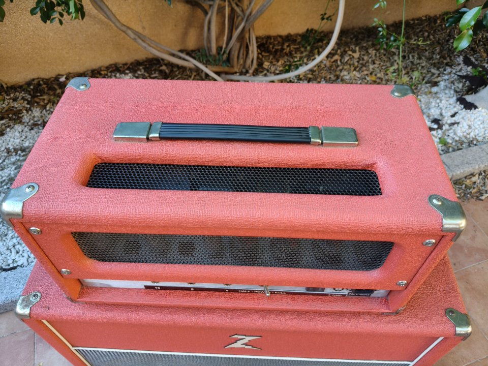 Amplificador Dr Z Remedy 40w + Caja 2x12 Rojos + Flight Case a medida