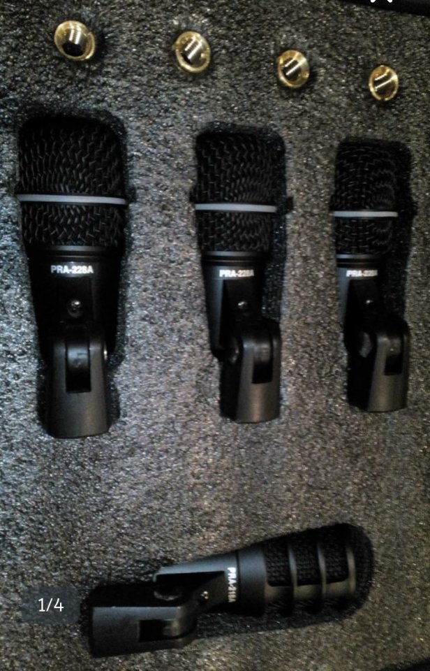 Micrófonos nuevos