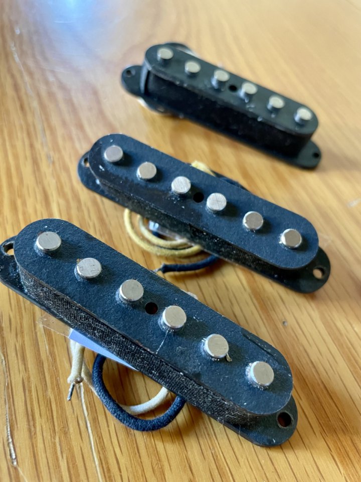 Set pastillas Stratocaster bobinadas a mano