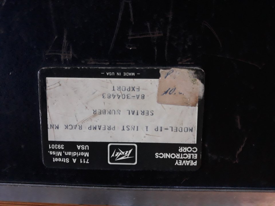 Preamplificador Peavey IP Rack de segunda mano · Foto 4 de 4 · Guadalajara · 250 €