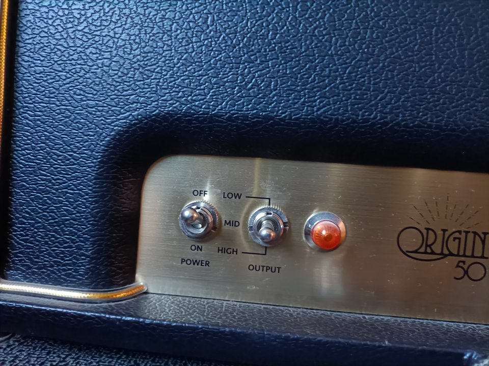 Marshall Origin 50 head de segunda mano · Foto 2 de 9 · Alicante · 420 €