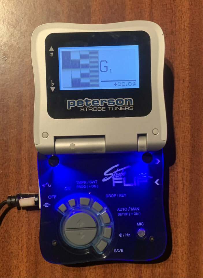 Afinador Peterson StroboFlip V2