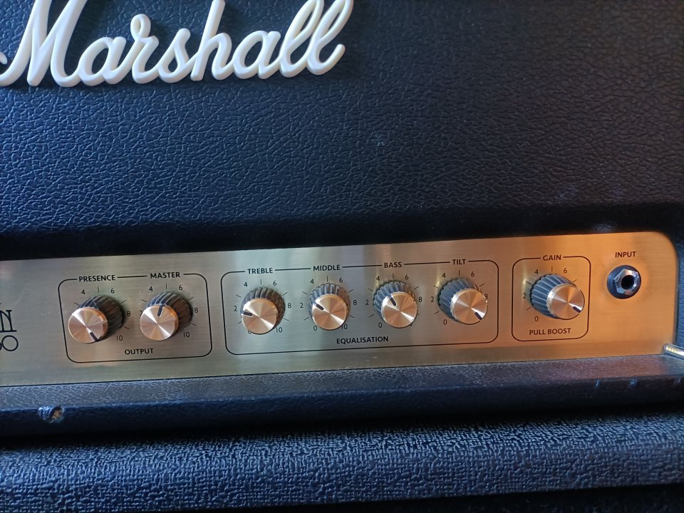 Marshall Origin 50 head de segunda mano · Foto 3 de 9 · Alicante · 420 €