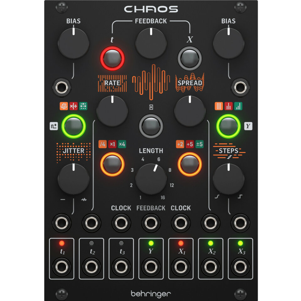 Eurorack Chaos (clon de Mutable Instruments "Marbles")