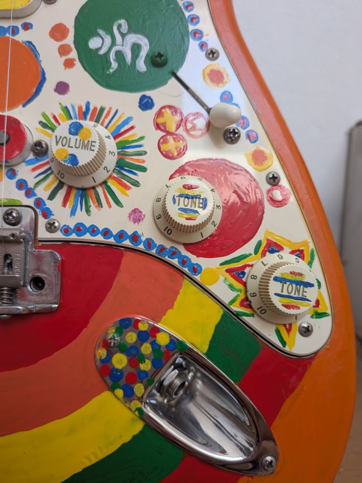 Fender Stratocaster GEORGE Harrison Rocky