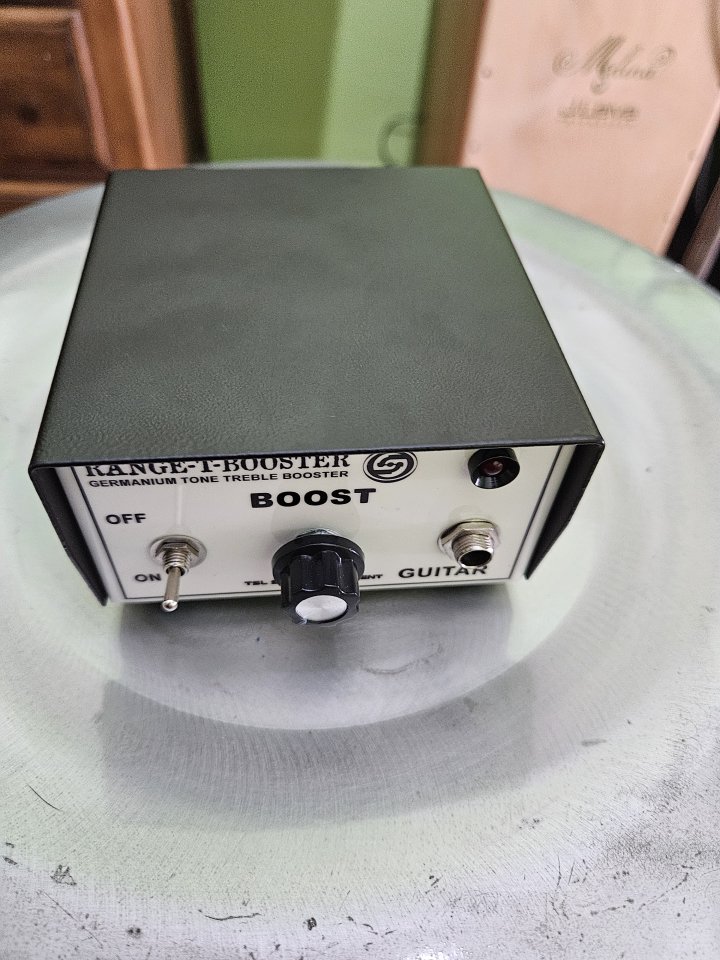 Treble Booster Germanio hecho a mano en Grecia